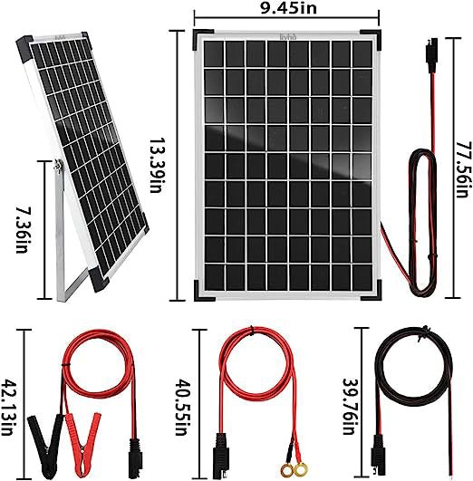 Livhò 30 Watt 12V Solar Panel Kit - Livho